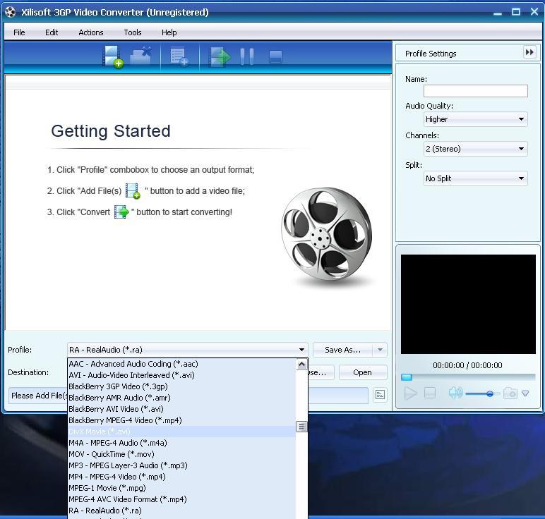 Xilisoft 3GP Video Converter - Screenshot #18