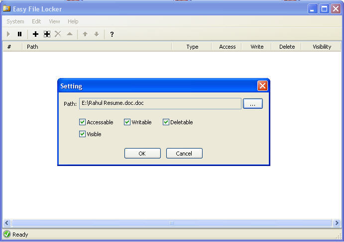 Easy File Locker - Screenshot #11