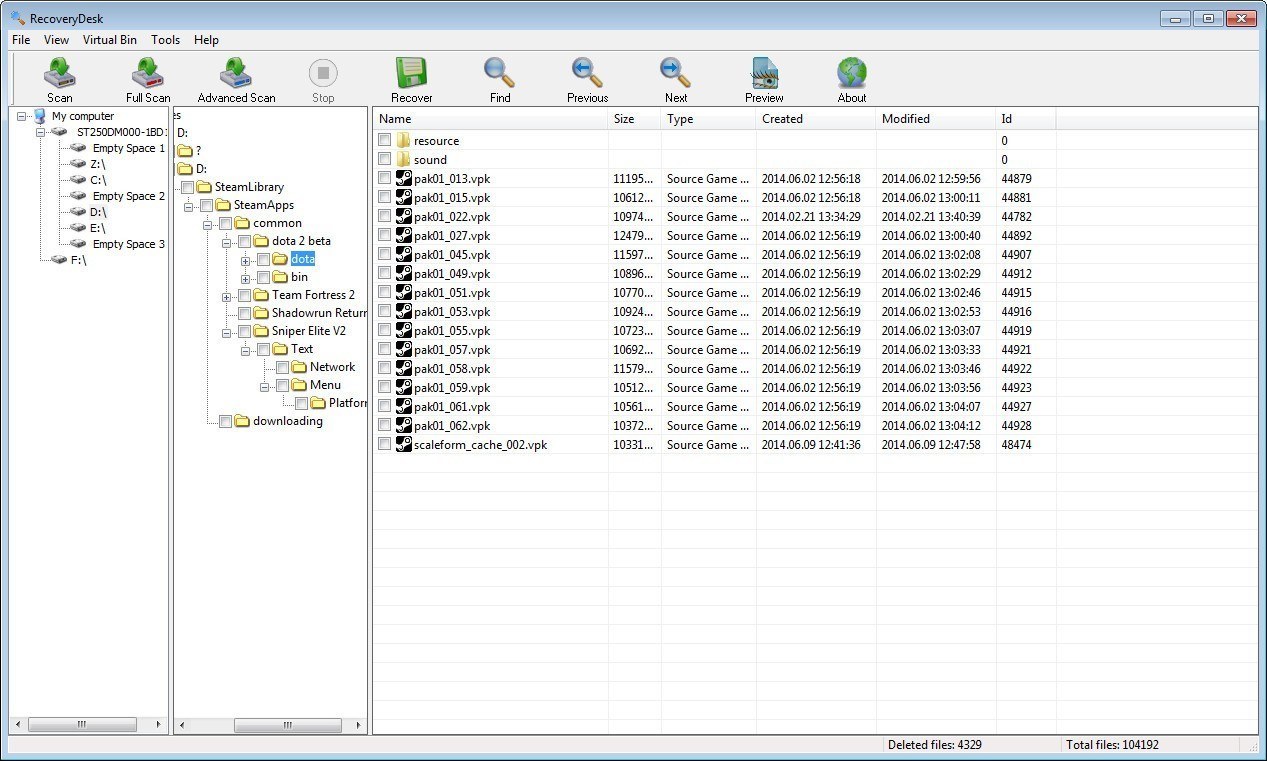 RecoveryDesk - Screenshot #4