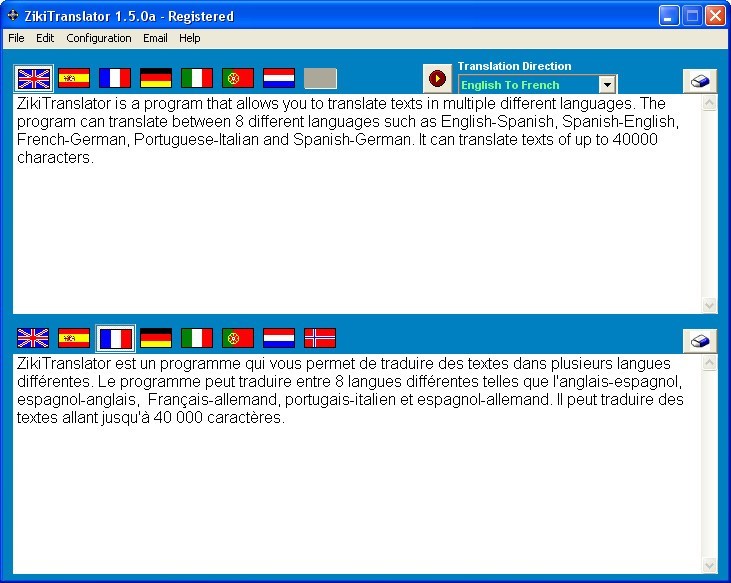 ZikiTranslator - Screenshot #1