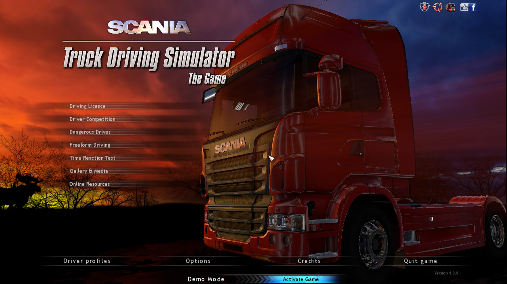 scania truck driving simulatorcompleto