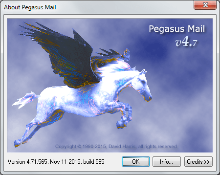 Pegasus Mail - Screenshot #1