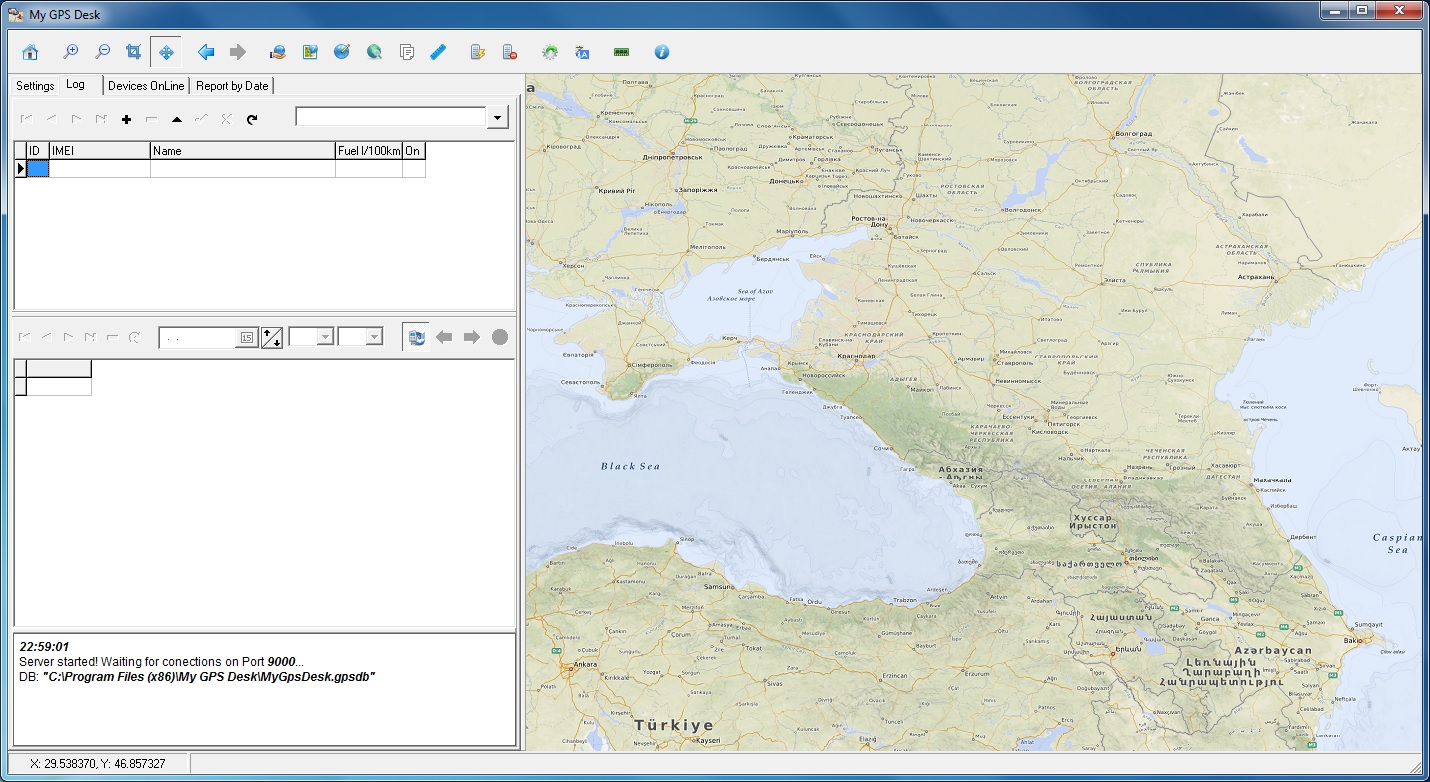 My GPS Desk - Screenshot #2