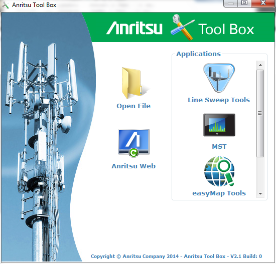 Anritsu Software Tool Box download for free SoftDeluxe