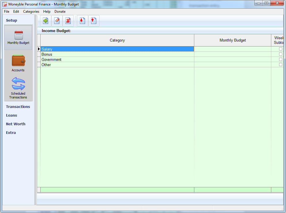 Moneyble - Screenshot #1