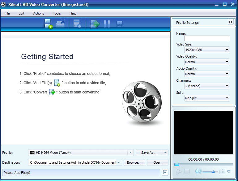 Xilisoft HD Video Converter - Screenshot #20