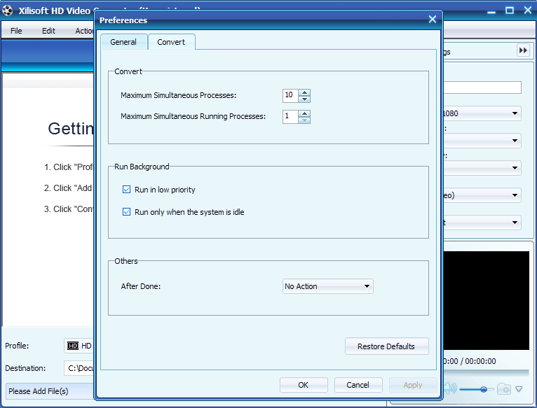 Xilisoft HD Video Converter - Screenshot #18
