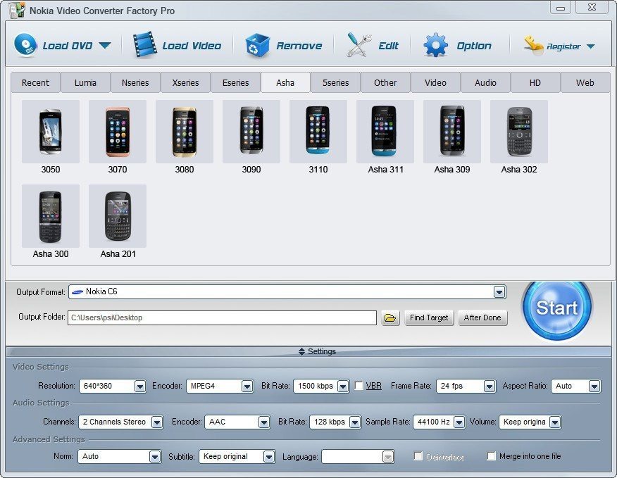 Nokia Video Converter Factory Pro - Screenshot #3
