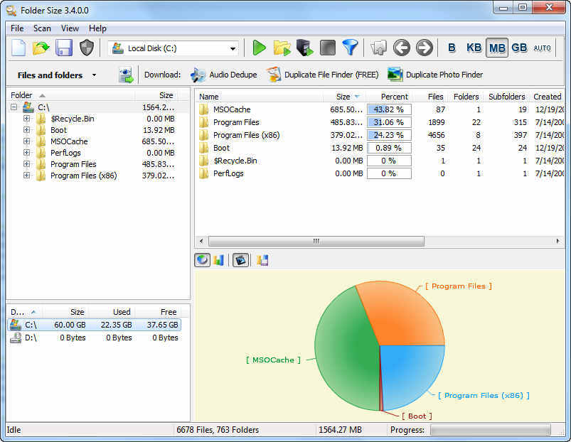 Folder Size - Screenshot #7