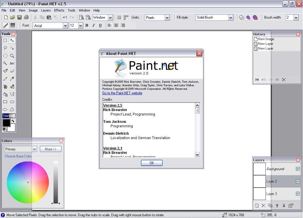Paint.NET 5.0.11 for windows instal