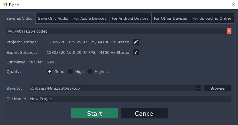 Movavi Slideshow Creator - Screenshot #2