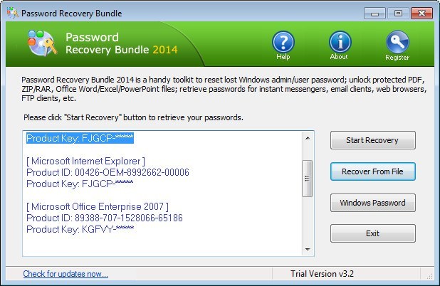 password recovery bundle full