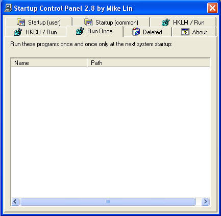 Startup Control Panel - Screenshot #4