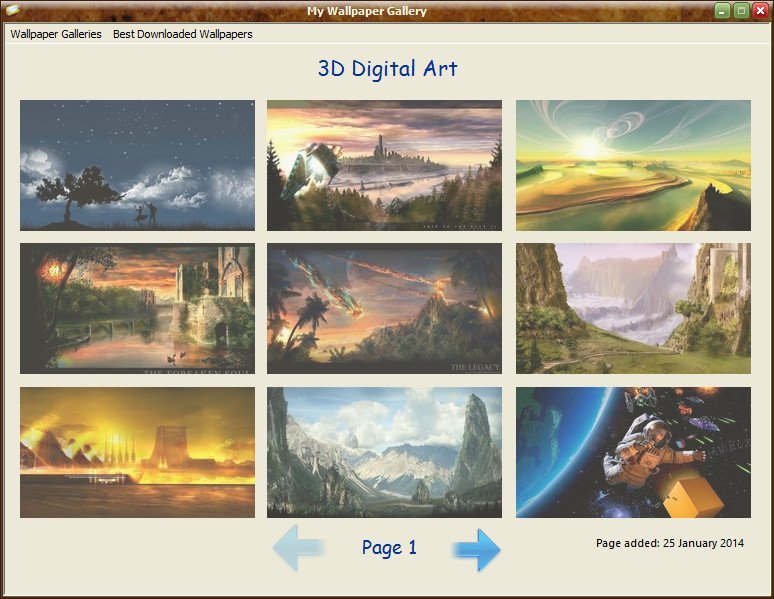 My Wallpaper Gallery - Screenshot #2