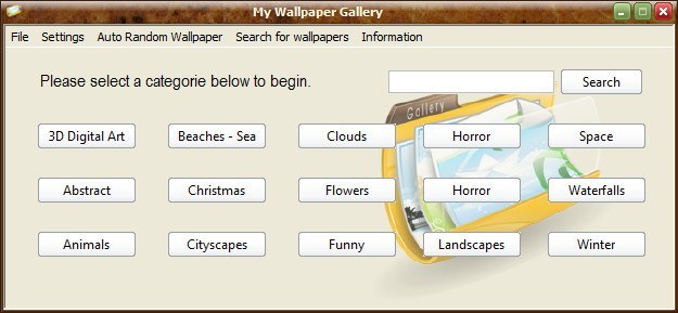 My Wallpaper Gallery - Screenshot #1