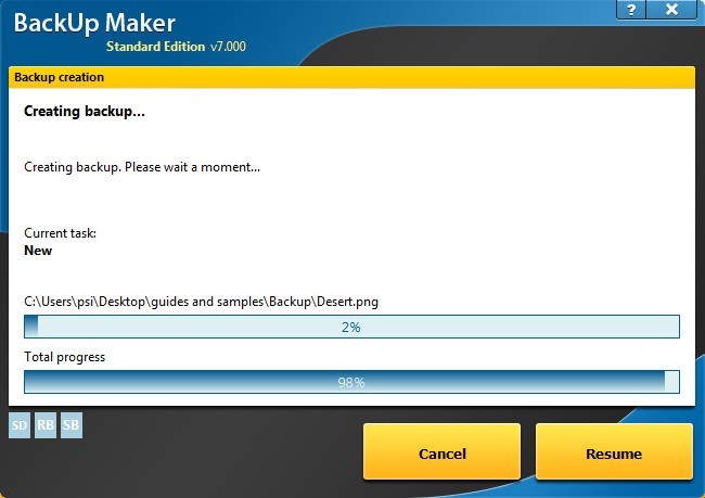 BackUp Maker - Screenshot #6