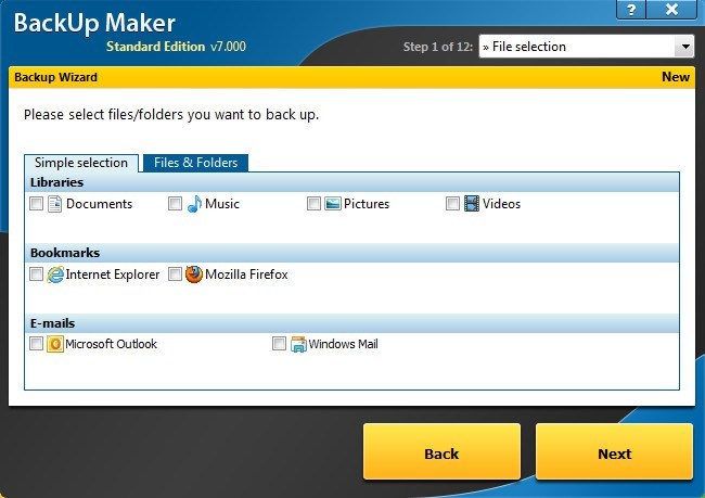 BackUp Maker - Screenshot #4