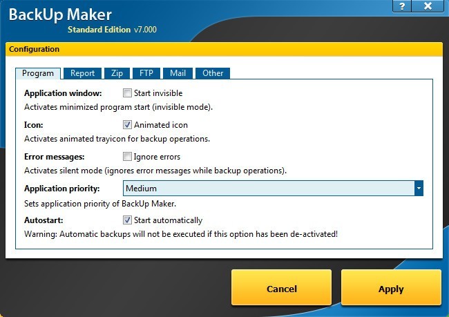 BackUp Maker - Screenshot #2