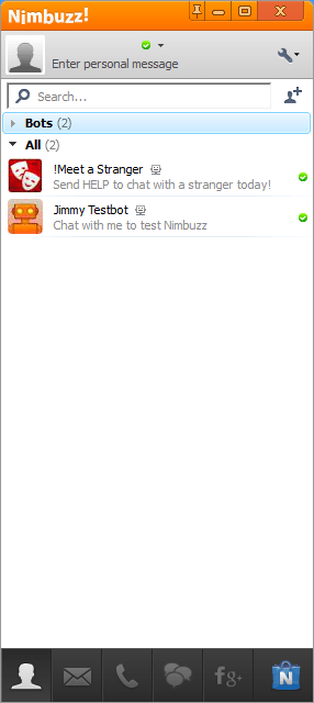 Nimbuzz - Screenshot #1