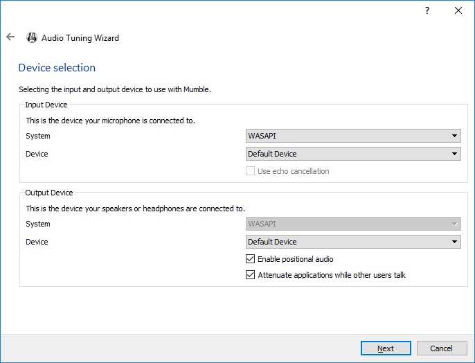 Mumble - Screenshot #1