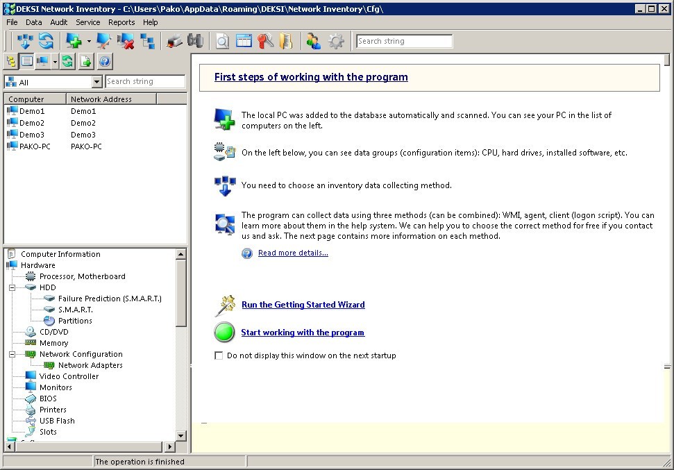 DEKSI Network Inventory - Screenshot #2