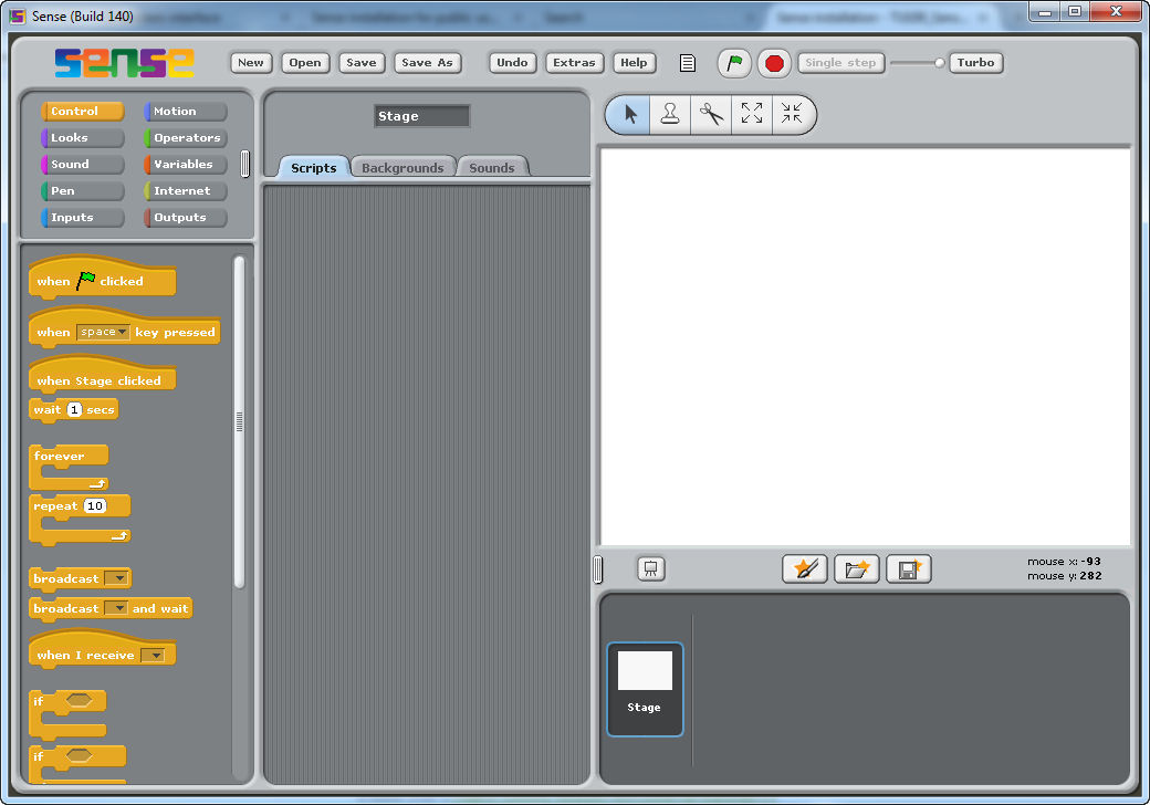 Sense - Screenshot #1