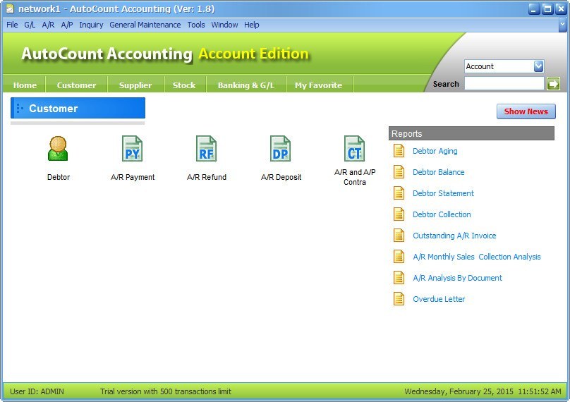 AutoCount Accounting download for free SoftDeluxe