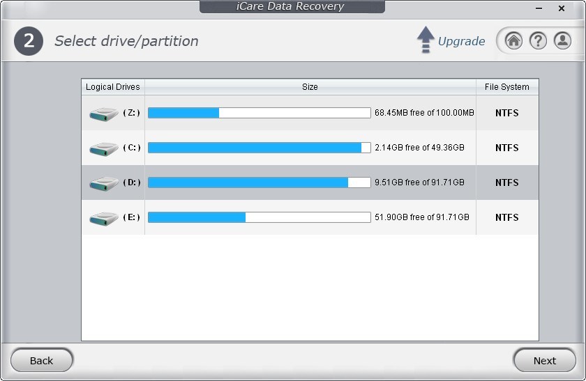 iCare Data Recovery Free - Screenshot #16