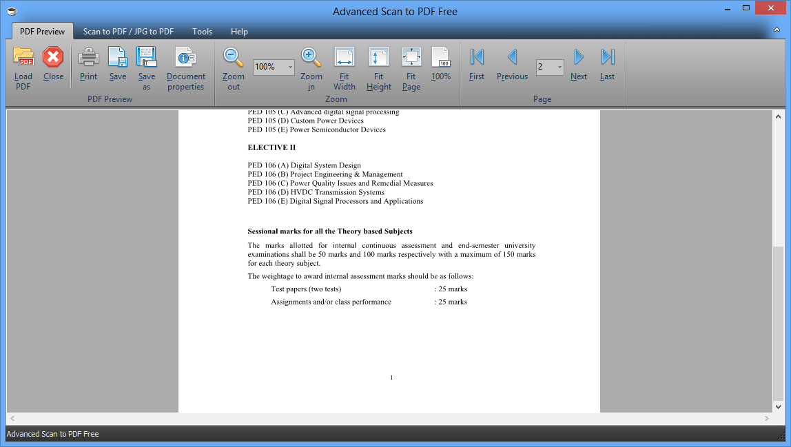 Advanced Scan to PDF Free latest version - Get best Windows software