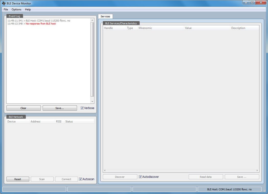 BLE Device Monitor - Screenshot #1