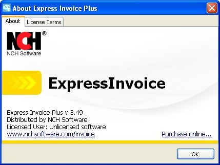 express invoice windows 7