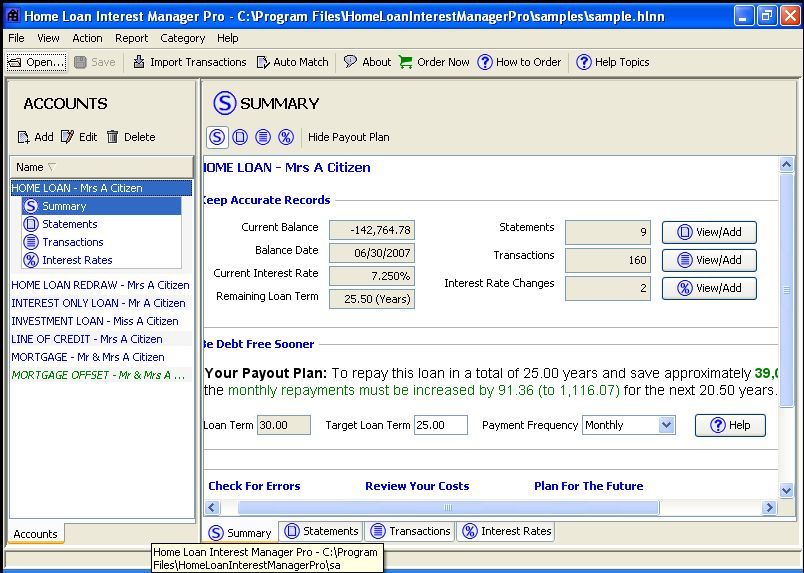 Home Loan Interest Manager Pro download for free - SoftDeluxe