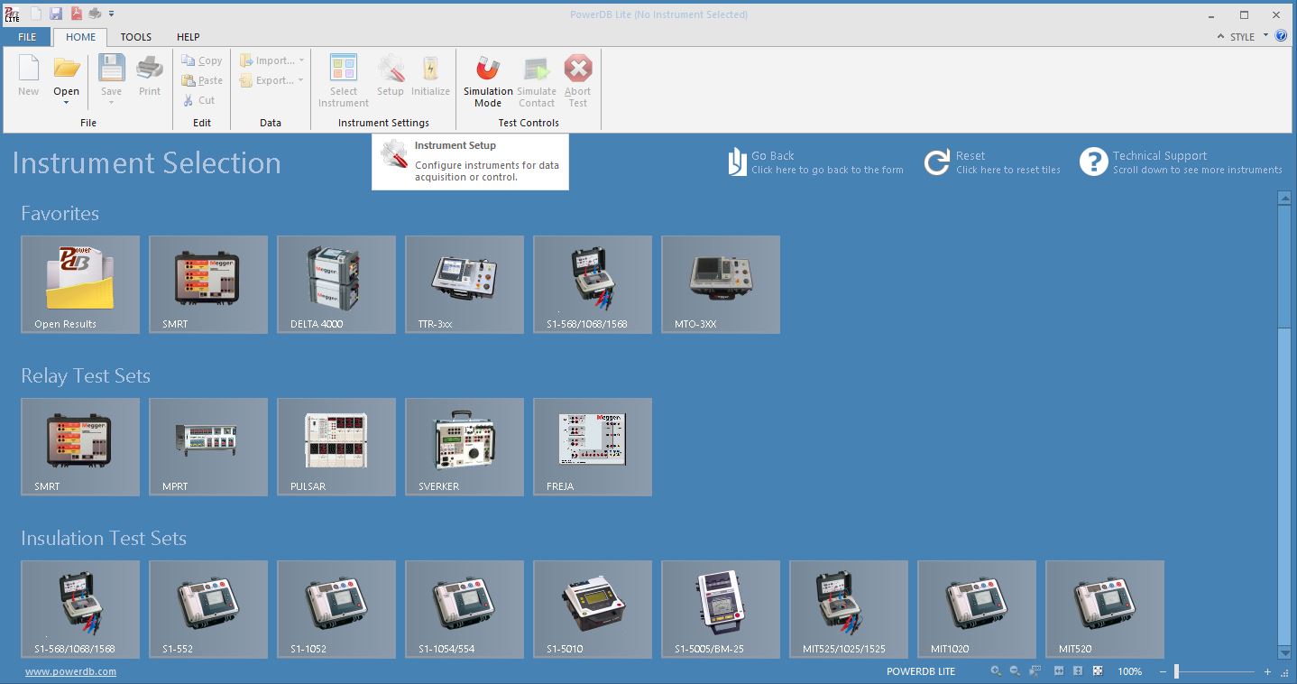 PowerDB Lite - Screenshot #1