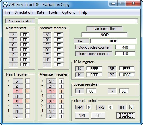 Z80 Simulator IDE latest version - Get best Windows software