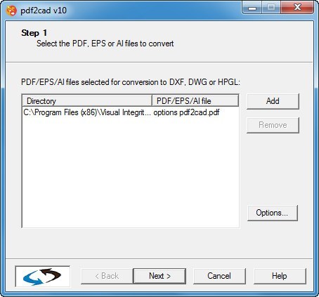 pdf2cad - Screenshot #8