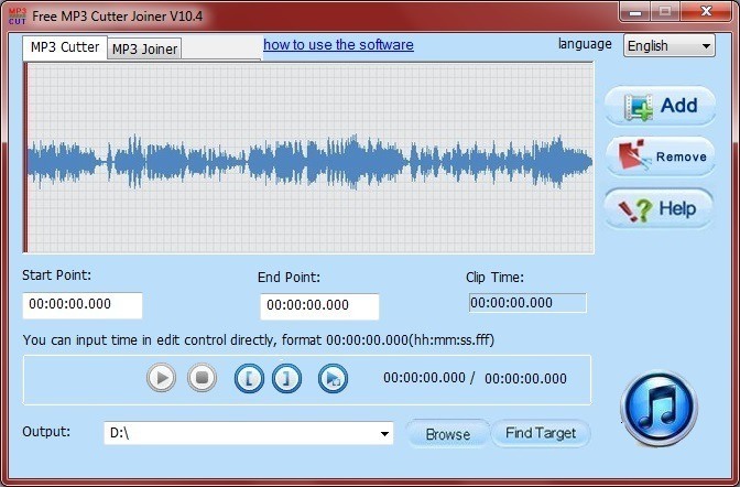 Free MP3 Cutter Joiner - Screenshot #23