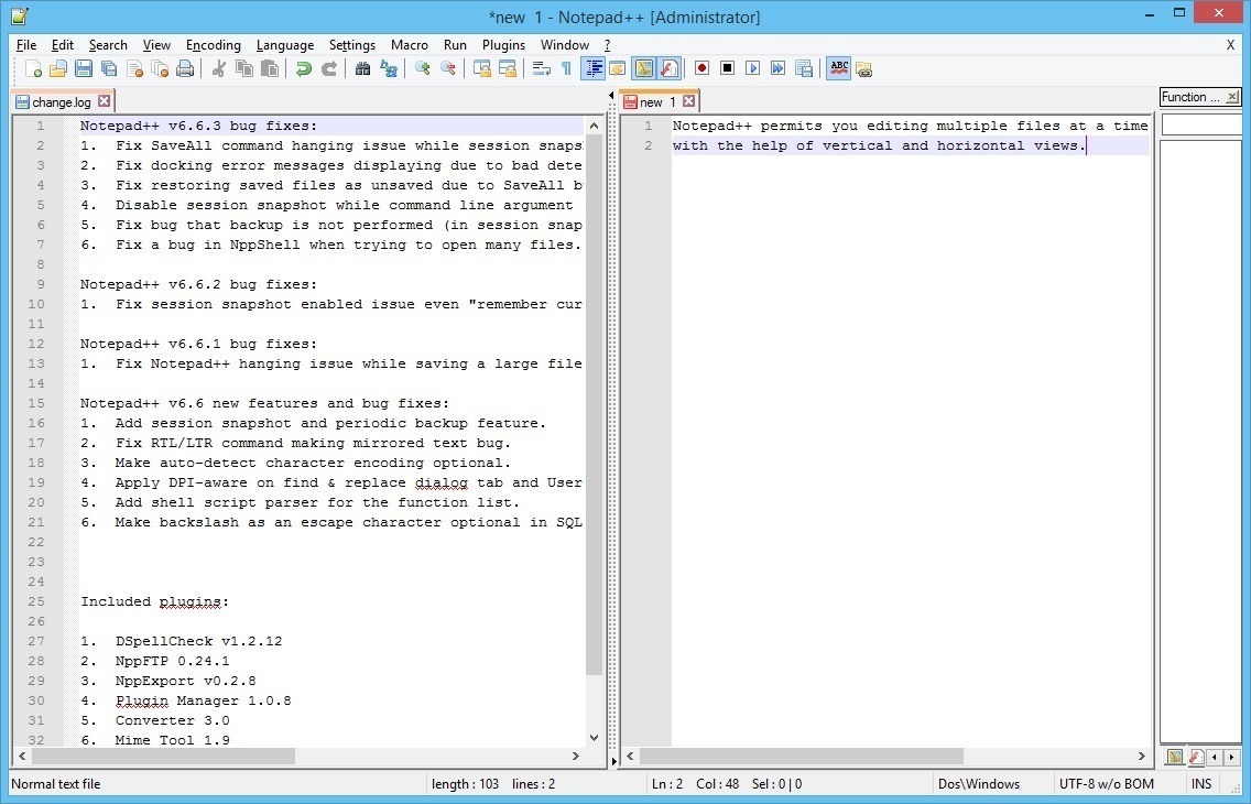 Notepad++ 8.5.4 instal the last version for apple