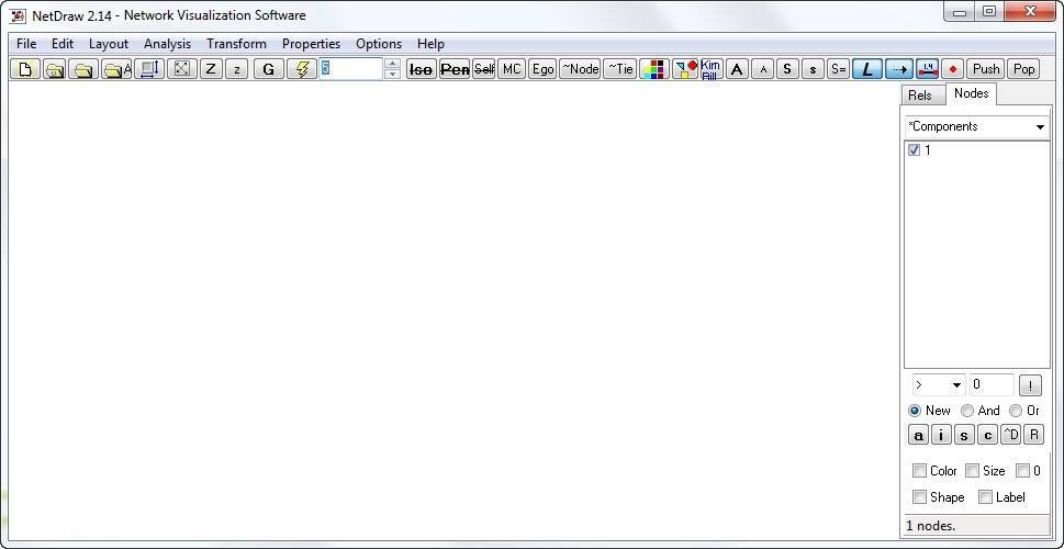 NetDraw download for free - SoftDeluxe