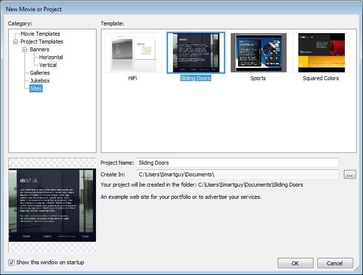 SWiSHmax - Screenshot #2
