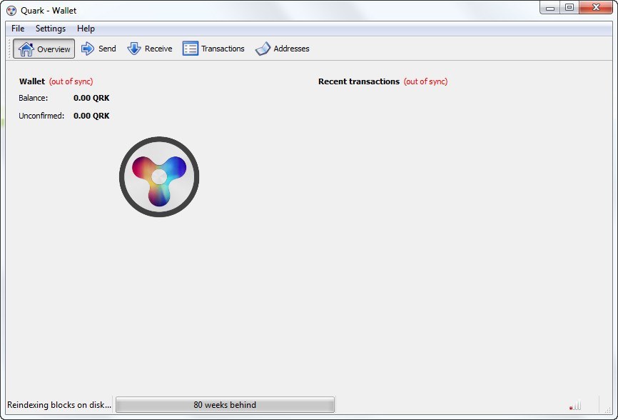 Quark Wallet - Screenshot #1