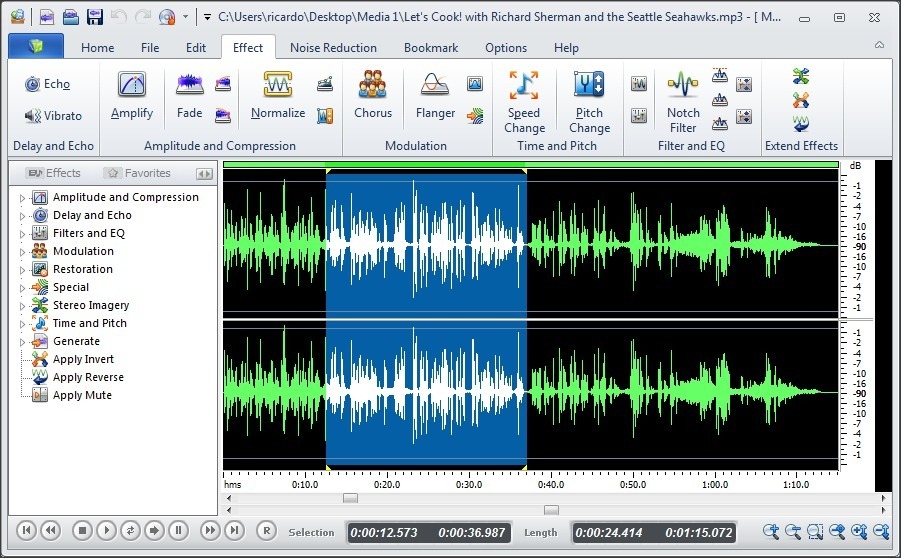 Mp3 Audio Editor - Screenshot #6