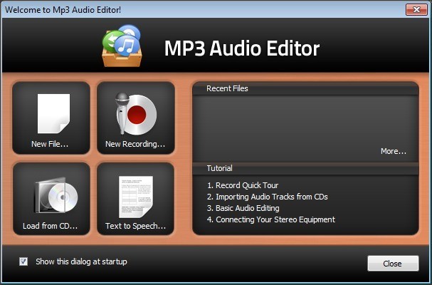 Mp3 Audio Editor - Screenshot #2