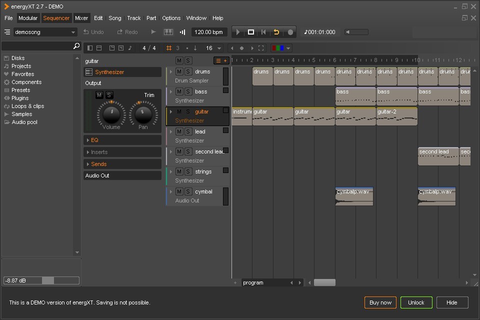 energyXT - Screenshot #1