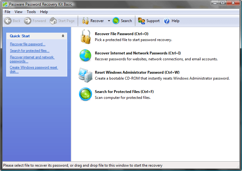 Passware Kit Basic - Screenshot #1