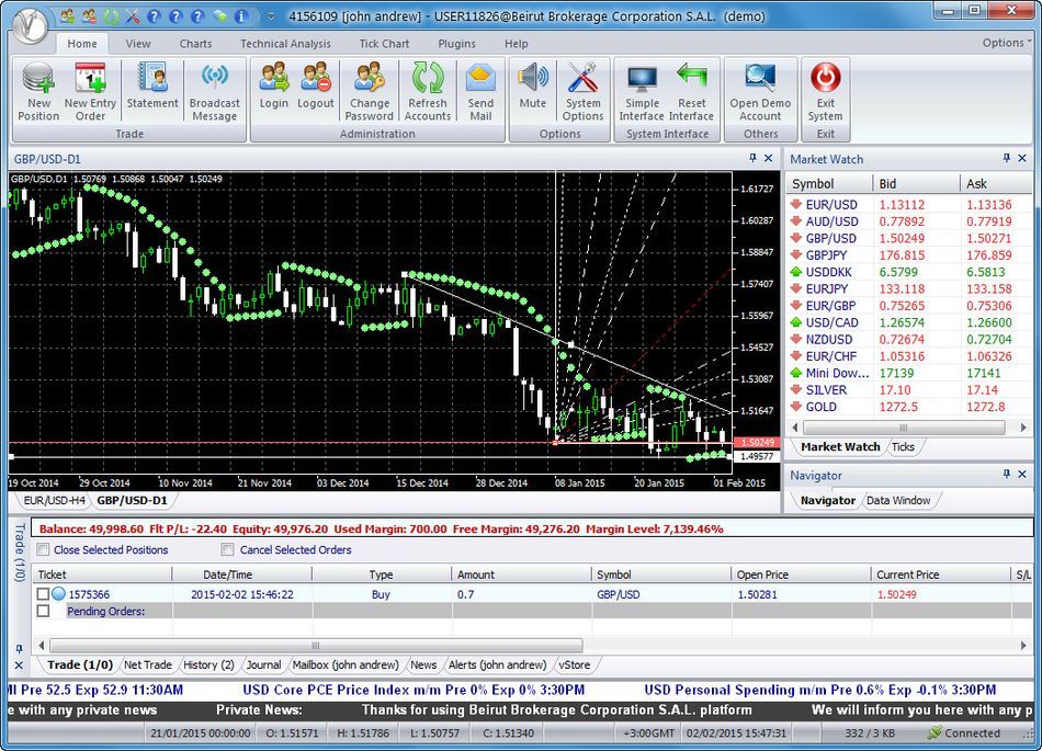 BBCorp Trading - Screenshot #2