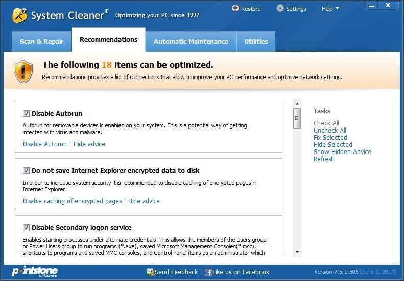 System Cleaner - Screenshot #10