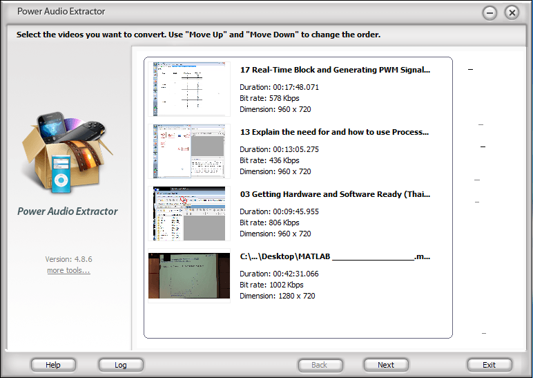 Power Audio Extractor - Screenshot #3