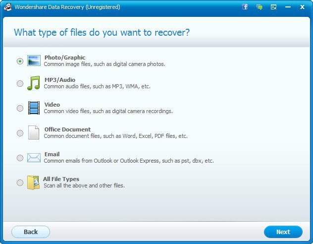 Wondershare Data Recovery - Screenshot #15