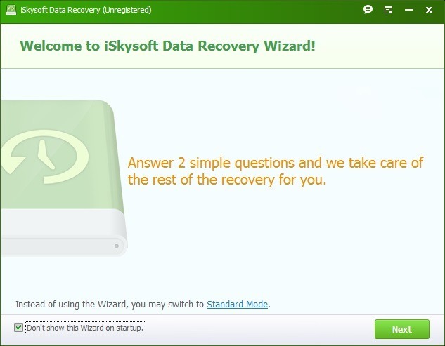 iSkysoft Data Recovery - Screenshot #19