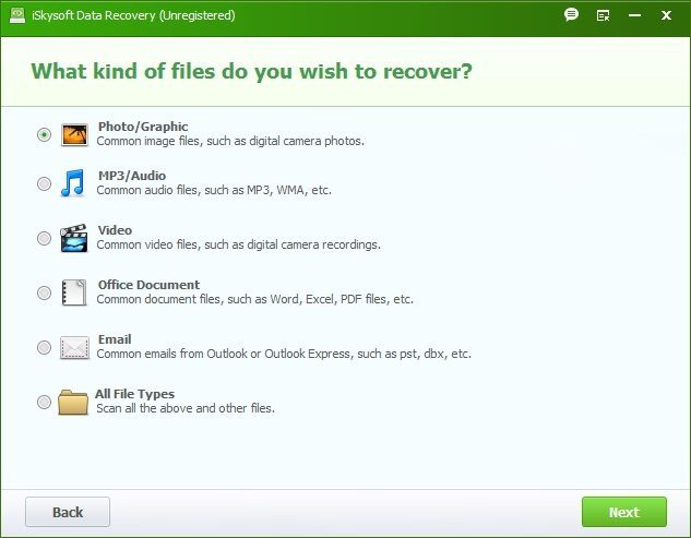 iSkysoft Data Recovery - Screenshot #18